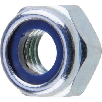 Matice Matice šestihranná pojistná pozink Závit: M4