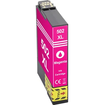 Cartridge Epson 502XL - C13T02W34010 kompatibilní purpurová