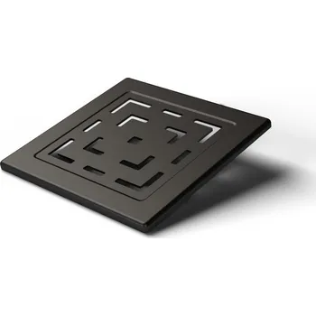 ND-Mřížka nerez LABYRINTH černá 1,5 mm pro nástavec 125x125