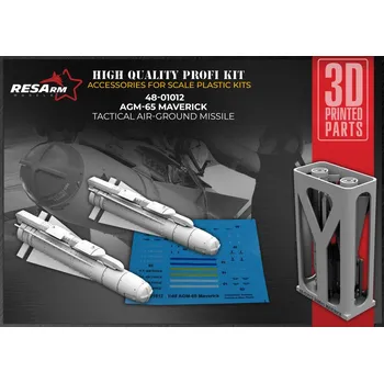 Plastikový model RESARM 1/48 AGM-65 Maverick (2 pcs.)