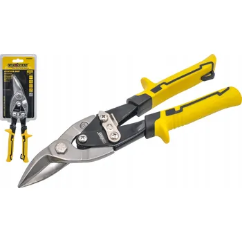 Kleště Berge Nůžky na stříhání plechu, ocel, 250mm, pravé, CrV