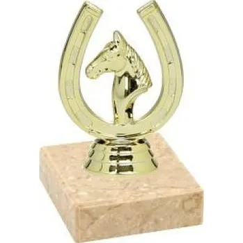 Figurka F2002 Podkova s hlavou koně (F2002)
