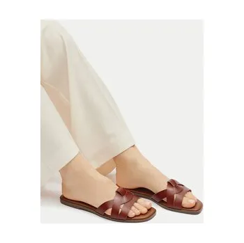 Dámské pantofle Nazouváky JENNY 5762015 Hnědá 36