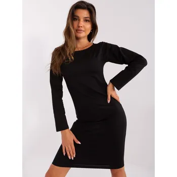 Dámské šaty Černé šaty se zipem EM-SK-