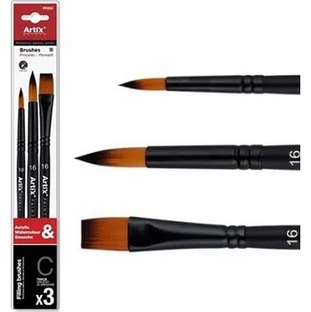 Umělecký štětec Kulaté štětce pro malířské techniky, štětce na malování MP, umělecký štětec pro profesionály, štětec