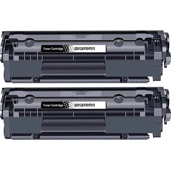 Double pack toneru HP 12A - Q2612A kompatibilní černý