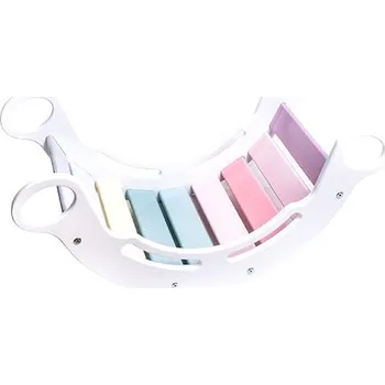 Dětská houpačka BaaVi Montessori houpačka Monte Pinky White