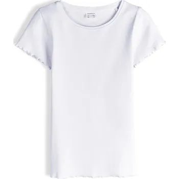 Dívčí tričko GATE Základní žebrované tričko 3Y 425-0751/10