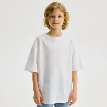 Chlapecké tričko Reserved - Sada 2 bavlněných triček - bílá - 142CJ-00X - 142CJ-00X-128