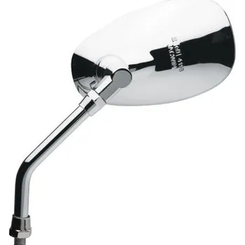 Zrcátko pro motocykl Moto zrcátko Americký ovál od Louis - chromová