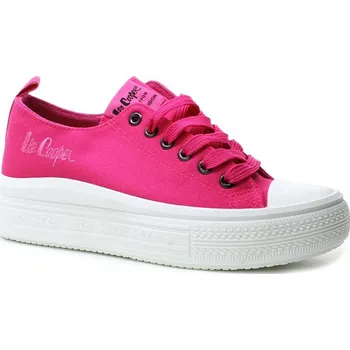 Dámské tenisky Lee Cooper 3213L fuchsia, dámské plátěnky vel.39