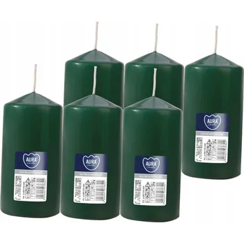 Svíčka Tradiční parafínová svíčka Bez vůně Bispol 1 ks