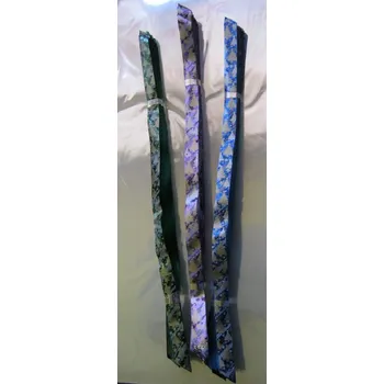 Stuha Zdrhovací stuha metal. - vánoční 2,5/60cm