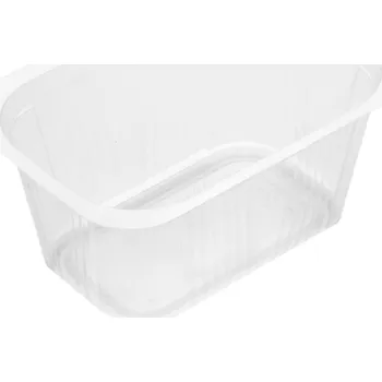 Miska 500ml transparentní (PP) 137x96x65mm / na zatavení / 14164