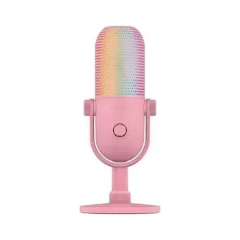 Mikrofon Razer SEIRÉN V3 Chroma RGB (RZ19-05060300-R3M1) růžový