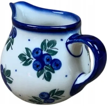 Konvička na mléko Konvička na mléko/smetanu ke kávě BORŮVKY Jiřina Keramika Bolesławiec