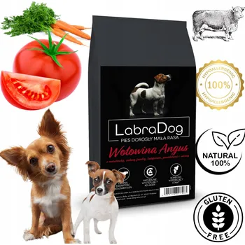 Krmivo pro psa LabraDog Superfood Premium Hypoalergenní Hovězí Angus Malé Plemeno 12kg