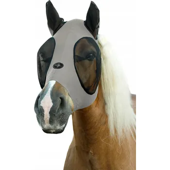 Koňská maska proti hmyzu Potápěčské Brýle proti hmyzu FP NO FLY béžová FULL
