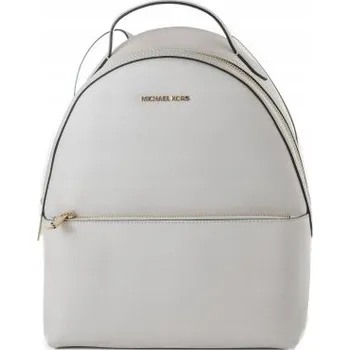 Městský batoh MICHAEL KORS Sheila Medium Logo Backpack mléčný