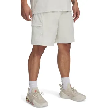 Pánské kraťasy Under Armour Curry Woven pánské šortky White XL