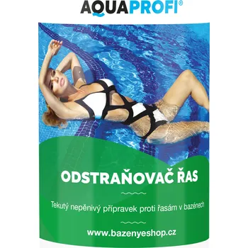 Bazénová chemie Aquaprofi Odstraňovač řas 1 litr