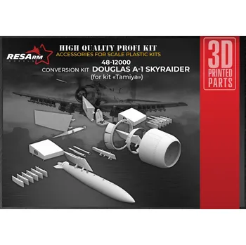 Plastikový model RESARM 1/48 Douglas A-1 Skyraider Big Set