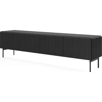 Televizní stolek ArtLas TV stolek POLY 195 4D | černá