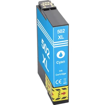 Cartridge Epson 502XL - C13T02W24010 kompatibilní azurová