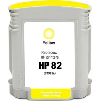 Cartridge HP 82 - C4913A kompatibilní žlutá