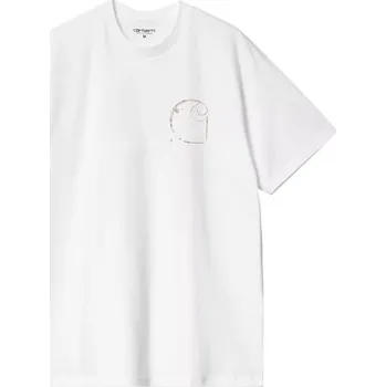 Pánské tričko TRIKO CARHARTT WIP Java S/S - bílá - XXL + při osobním odběru 1 093 Kč