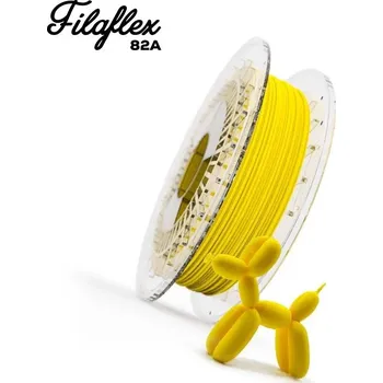 Filament FILAFLEX tisková struna 82A 1,75 mm Yellow 0,5 kg Recreus