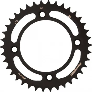 Řetězová sada pro motocykl Hliníková řetězová rozeta SUPERSPROX RAL-452:39-BLK černý 39 zubů, 415 KTM SX 50 2014-2020