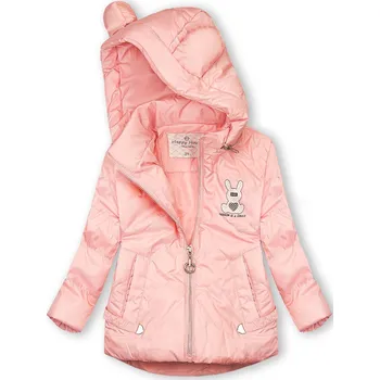 Dívčí bunda Růžová přechodná bunda FASHION