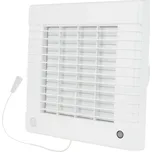 Dalap 100 LVL Ventilátor do koupelny s automatickou žaluzií a tahovým spínačem Ø 100 mm, výkonnější motor