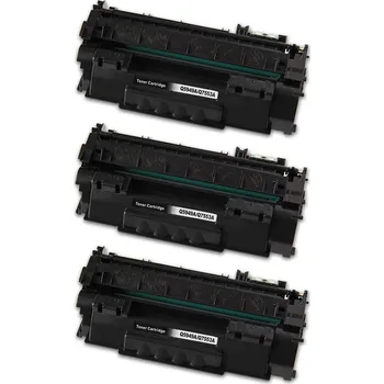 Multipack 3x toner HP 53A - Q7553A kompatibilní černý