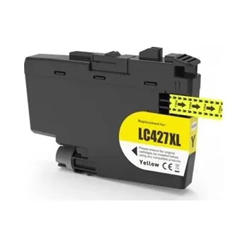 Cartridge Brother LC-427XLY - LC427XLY kompatibilní žlutá