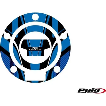 Motodoplněk Ochranné nálepky na víčko nádrže puig radikal 6324a modrá