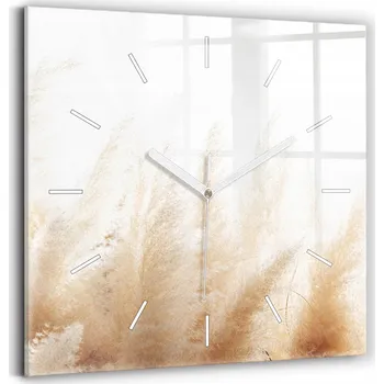 Hodiny Nástěnné hodiny Wallfluent, odstíny hnědé, 30 cm