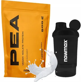 Protein Nowmax PEA PROTEIN 500g HRÁŠKOVÝ PROTEINOVÝ IZOLÁT