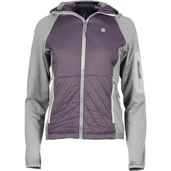 Dámská mikina Dámská zateplená mikina GTS 405951 šedá/fialová 36