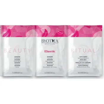 Tělový krém Byotea ELASTIC SET Rituál pro elasticitu pokožky těla s liftingovým efektem 7+5+10ml