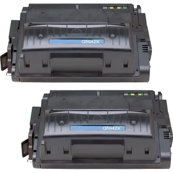 Double pack toneru HP 42X - Q5942X kompatibilní černý
