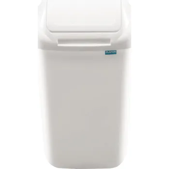 Odpadkový koš PLAFOR Koš odpadkový výklopný 50L STANDARD bílá