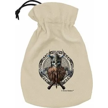 Příslušenství k deskovým hrám Q-workshop Váček na kostky - Viking Skull