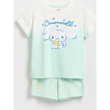 Dětská móda Reserved - GIRLS` PYJAMA - krémová - 589EB-01X - 589EB-01X-U86