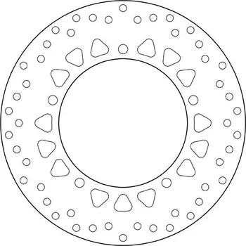 Brzdový kotouč Brzdový kotouč BREMBO 68B407M7 fix 68B407M7