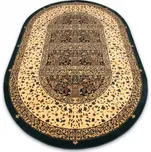 Koberec oválný POLONIA VITRÁŽ smaragd