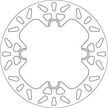 Brzdový kotouč brzdový kotouč, NEWFREN HUSQVARNA WR 125 2004-2013