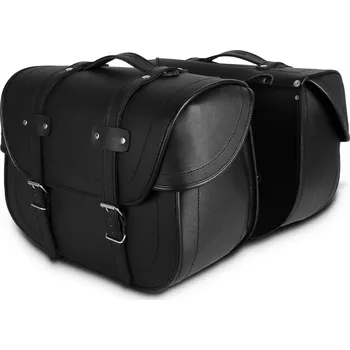 Auto-moto TXR Tašky na motorku BR16 (Moto tašky TXR BR16 vyrobené s umelej kože, ktorá je opatrená vodoodpudivým povlakom.)