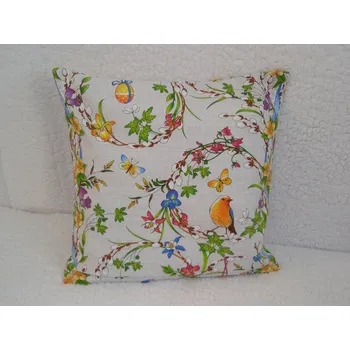 Povlak na dekorativní polštářek Pro útulný domov Velikonoční větvičky 40 x 40 cm